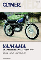 Clymer Cm412 Repair Manual Yam Dt&Mx