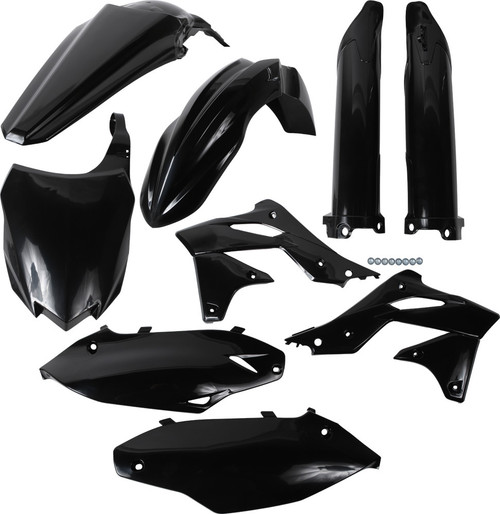 Acerbis 2314180001 Full Plastic Kit Black