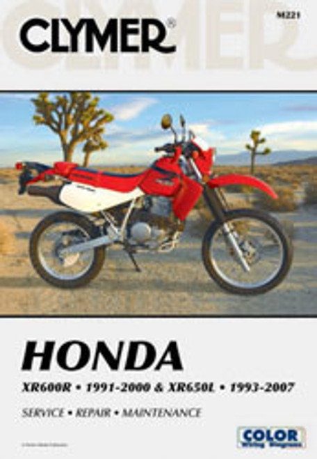 Clymer Repair Manual Hon Xr600R/Xr650L Cm221 Clymer Repair Manual Hon Xr600R/Xr650L Cm221
