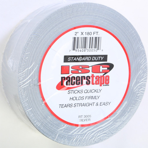 Isc Rt3005 Racers Tape 2"X180' (Silver)