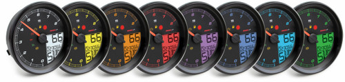 Koso Hd-05 4.5" Gauge Black Bezel `04-17Fxd 04-10Fxst  04-13Flhr Ba072110