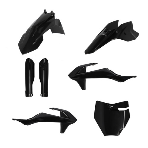 Acerbis Full Plastic Kit Black Gas/Ktm 2980580001 Acerbis Full Plastic Kit Black Gas/Ktm 2980580001
