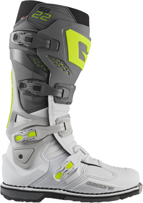 Gaerne 2262-017-46 Sg-22 Boots Anthracite/White/Grey Sz 11