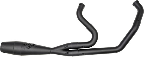 Sawicki 2In1 M8 Softail Shorty Cannon Black 930-01239 Sawicki 2In1 M8 Softail Shorty Cannon Black 930-01239