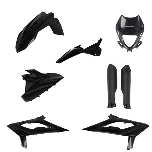Acerbis 2979470001 Full Plastic Kit Beta Black