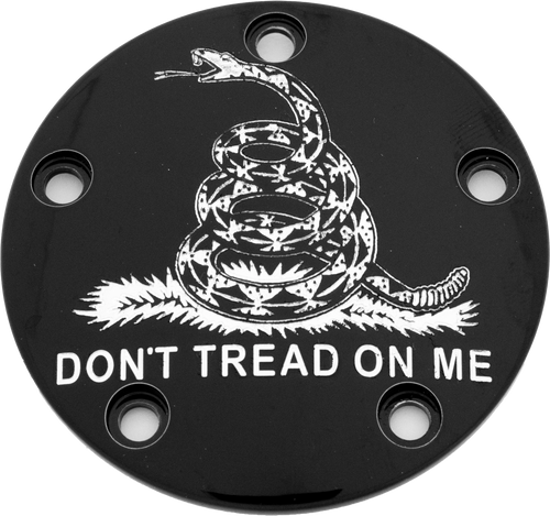 Custom Engraving Tc Timer Cover Don'T Tread Black Patr08-04Bg