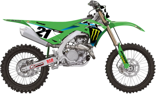 D-Cor Complete Kit 25 Mek Kx 450 (24-25) Wht Bg 20-20-825