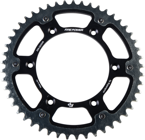 Fire Power Fph-245-49-Blk Rear Sprocket Hybrid 49T Blk/Sil