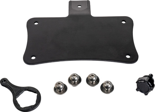 Hofmann Designs Hdb1059B Laydown License Plate Mount Black