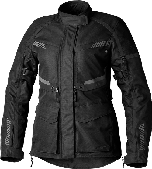 Rst Ladies Maverick Evo Ce Jacket Black/Black Textile Lg 103227Blk-14