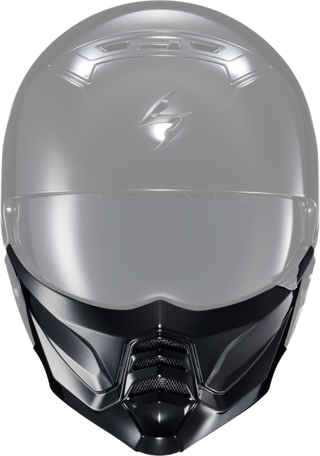 Scorpion Exo 52-Cv2-02 Covert 2 Face Mask Gloss Black Xl-3X