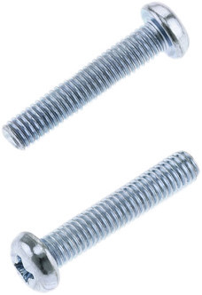 Bolt Pan Head Phillips Screw 5X0.8X25Mm 10/Pk 022-20525