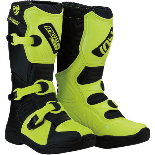 Moose Racing M1.3 Boots - Black/Hi-Viz Yellow - Size 5 3411-0448