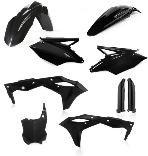 Acerbis Full Plastic Kit Black 2685820001 Acerbis Full Plastic Kit Black 2685820001