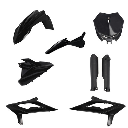 Acerbis 2979660001 Full Plastic Kit Beta Black