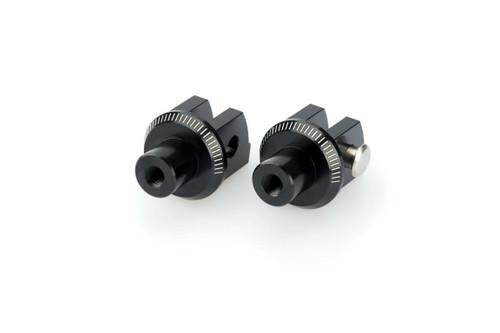 Puig Footpeg Adapter Rider Black 6456N