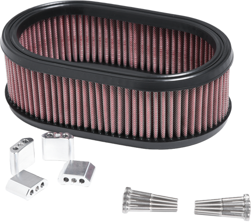 Kens Factory Nxt-Him Nl Hi Flow Air Filter Ac Kit Raw