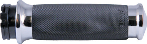 Avon Custom Contour Grips Heated Tbw Chrome Cc-85-Ch-Fly-Ht Avon Custom Contour Grips Heated Tbw Chrome Cc-85-Ch-Fly-Ht