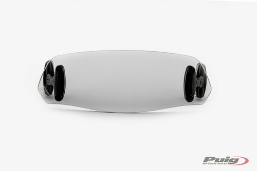 Puig Visor Multi-Adjustable Clip-On Smoke 95X255Mm 6320H Puig Visor Multi-Adjustable Clip-On Smoke 95X255Mm 6320H