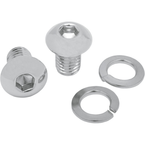 Mustang Chrome Solo Seat Mounting Bolts 78033