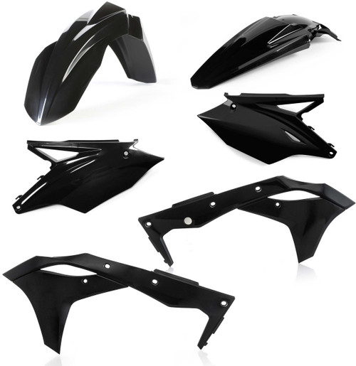 Acerbis 2685810001 Plastic Kit Black