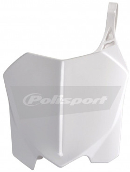 Polisport Front Number Plate White 8656700001 Polisport Front Number Plate White 8656700001