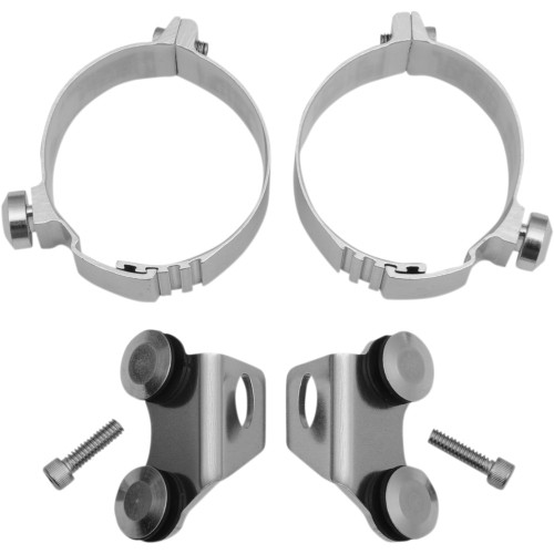 Memphis Shades Fork Cover - Hardware Kit - Polished Mek1934