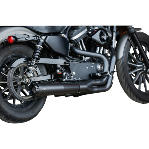 S&S Cycle 50 State 2:1 Black Exhaust For Xl 550-0952A