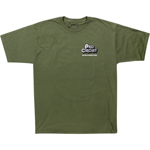 Pro Circuit Pit Bike T-Shirt - Green - Xl 6431720-040
