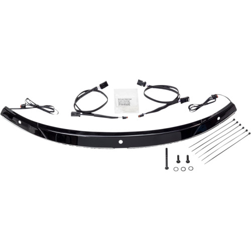 Ciro Led Windshield Trim - Black - Flh 11001 Ciro Led Windshield Trim - Black - Flh 11001
