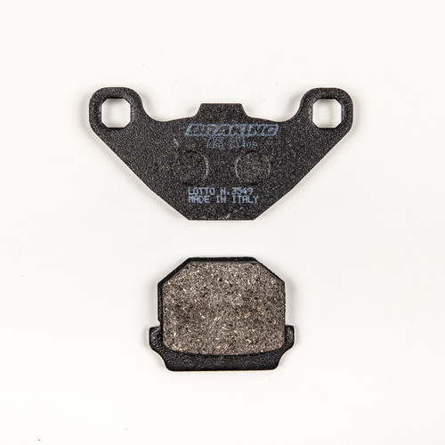 Braking Brake Pad Set Semi-Metallic 702Sm1
