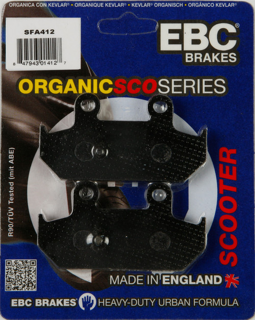 Ebc Sfa412 Brake Pads Sfa412 Organic