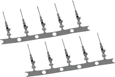 Namz Custom Cycle Deutsch Dtm Stamped Terminals 100-Pk Hd# 74190-98 Mdr-Pins