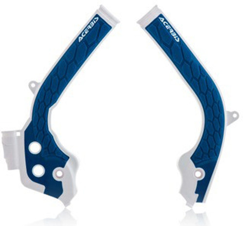 Acerbis X-Grip Frame Guard White/Blue 2449531029 Acerbis X-Grip Frame Guard White/Blue 2449531029