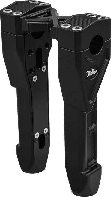 Kens Factory Nl 1-1/8" X-Riser 8" Straight Black Kfr-02-1.125