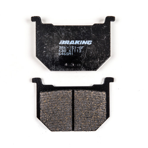 Braking 646Sm1 Brake Pad Set Semi-Metallic