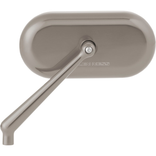 Arlen Ness Mirror - Side View - Oval - Titanium - Left 13-186 Arlen Ness Mirror - Side View - Oval - Titanium - Left 13-186
