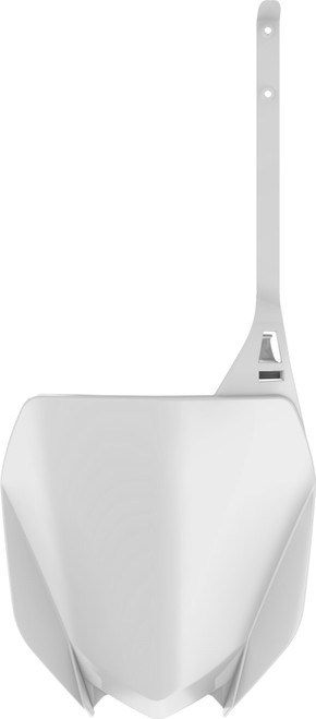 Polisport Front Number Plate White 8666200001 Polisport Front Number Plate White 8666200001