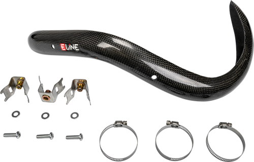 E-Line Accessories Carbon Fiber Heat Shields Hus/Ktm Mpg35017E