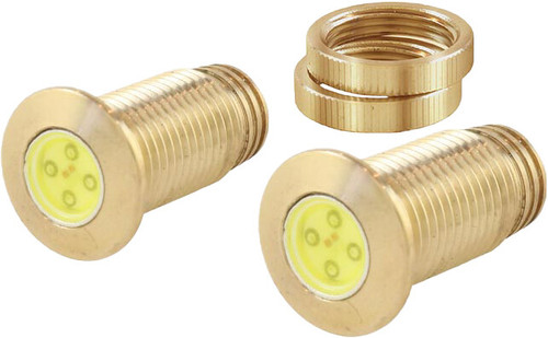 Baggernation Lightning Boltz Whte/Amber Led Brass Bolts-Drl-Br Baggernation Lightning Boltz Whte/Amber Led Brass Bolts-Drl-Br
