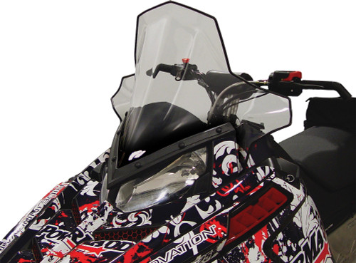 Powermadd Cobra W/S Mid Smoke/Blk 19" Pol Pro-Ride 11830 Powermadd Cobra W/S Mid Smoke/Blk 19" Pol Pro-Ride 11830