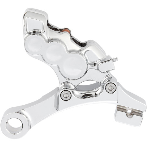 Arlen Ness 6-Piston Caliper - Rear - Chrome - 11.8" 02-322 Arlen Ness 6-Piston Caliper - Rear - Chrome - 11.8" 02-322