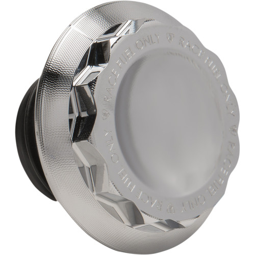 Arlen Ness Vented Gas Cap - 12 Point - Chrome 701-011 Arlen Ness Vented Gas Cap - 12 Point - Chrome 701-011