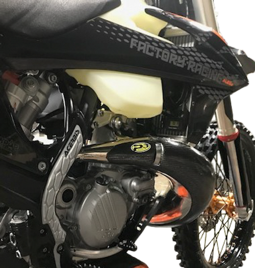 P3 Pipe Guard Carbon Max Coverage Ktm/Hus 101072 P3 Pipe Guard Carbon Max Coverage Ktm/Hus 101072