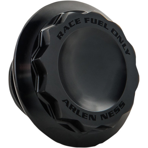 Arlen Ness Vented Gas Cap - 12 Point - Black 701-010