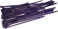 Helix 303-4686 Assorted Cable Ties Purple 30/Pk