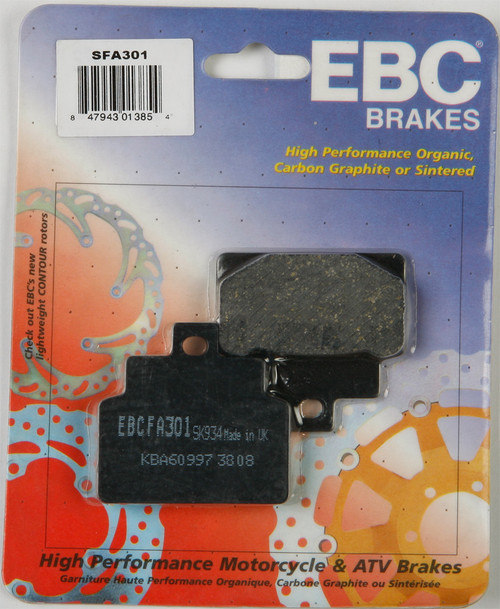 Ebc Sfa301 Brake Pads Sfa301 Organic