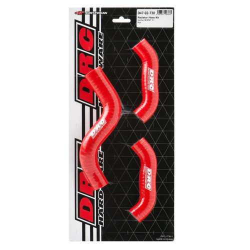 Drc Radiator  Hose  Kit Gasgas Red D47-02-730