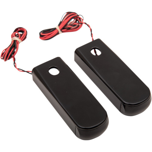 Alloy Art Strut Light - Led - Smoke/Red Black Flhc Ssl-Hd-2B