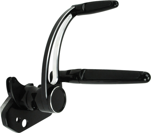 Hawg Halters Inc Forward Cntrls Black Slotted Flh 14-Up Fck-F14As-Fr-Se